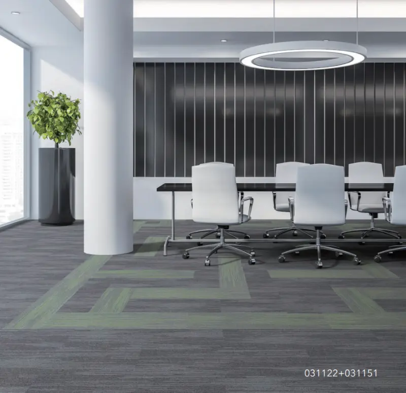 ¿Qué alfombra comercial dura más?