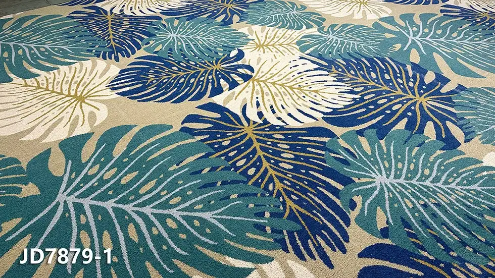 Axminster Woven Wall To Wall Carpet For Hospitality