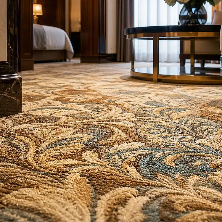 Alfombra en rollo de lujo de hotel de 5 estrellas Axminster
