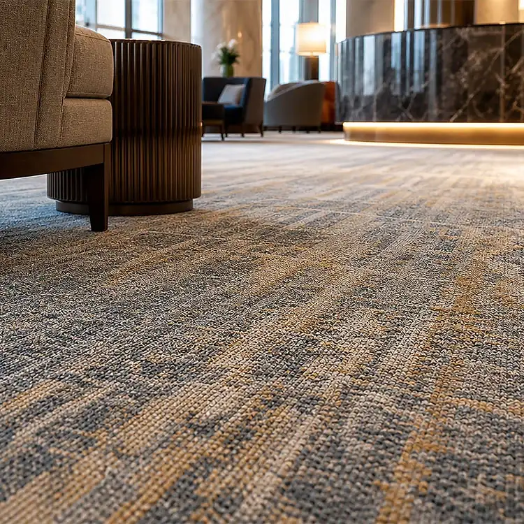 Alfombra en rollo moderno del hotel Axminster