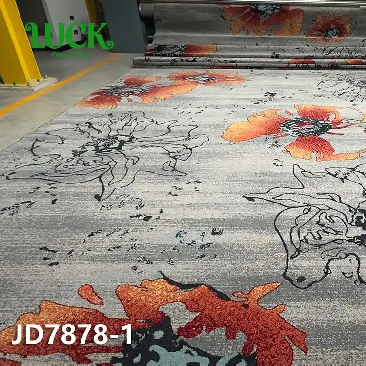 Alfombra tejida de lana de pared a pared para boutiques