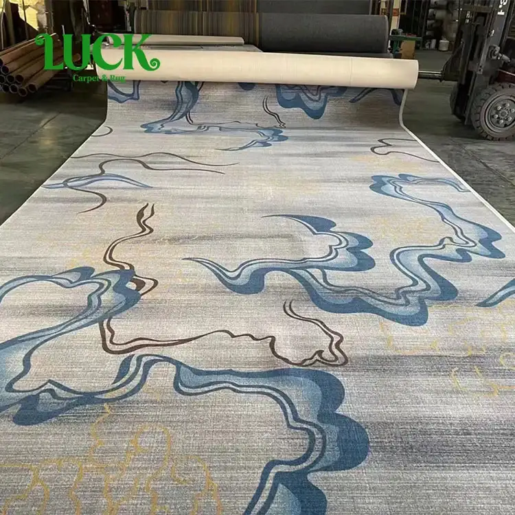 Alfombra tejida de lana de pared a pared para salones