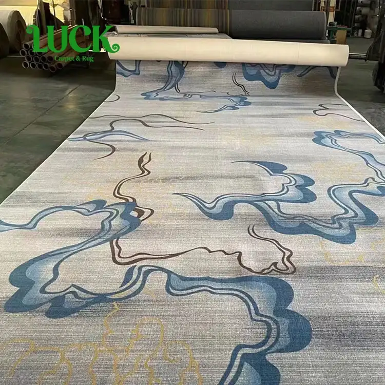 Alfombra tejida de lana de pared a pared para un lugar de lujo